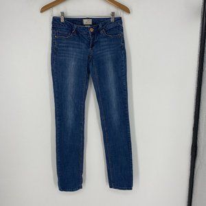 GRG Garage Denim | Size 1. Super Skinny Low Rise Dark Wash Jeans